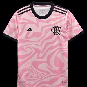 Adidas Pink Swirl Pattern Tee